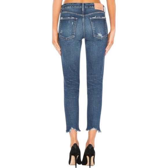 Moussy Vintage Glendale Distressed Skinny Jeans Size 26 - Picture 3 of 11